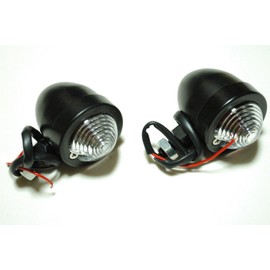 Advantage Universal Bullet Turn Signal, Set of 2, American Bike