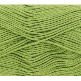 King Cole Cottonsoft Knitting Yarn DK 1601 Lime - per 100 gram ball