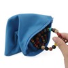XGNG 6pcs Silver Zipper Storage Bag Velvet Jewelry Bag Dustproof