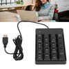 Number Pad Wired 19 Key USB Interface Drive Free Portable