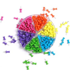 CALCUSO Stationery complete package: assorted coloured paper clips, large paper clips, rubber bands, thumbtacks, binder clips