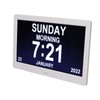 Digital Photo Frame 10in 1024x600 LCD Alarm Clock Remote Control