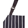 Children's Chefs or Cooks Kitchen Apron in Navy Butchers Stripe,