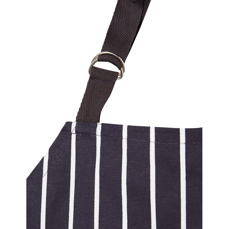 Children's Chefs or Cooks Kitchen Apron in Navy Butchers Stripe,