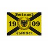 U24 Dortmund Tradition 1909 Flag Sew-On / Iron-On Patch 9
