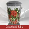 Koblenz 51oz. Gourmet Blender, Salsa Mixer, Smoothie, 10-Speed 4 Blades