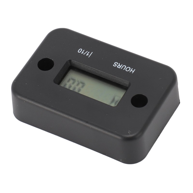 Digital Hour Meter High Accuracy LCD Display Mini Waterproof Engine