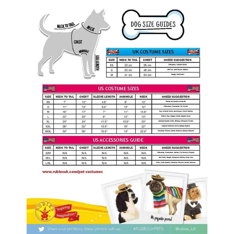 Rainbow Tie for Pet, Small/Medium