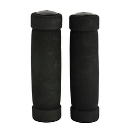 Fischer 85753 Soft Manopole Manubrio Bicicletta Nero, Taglia Unica