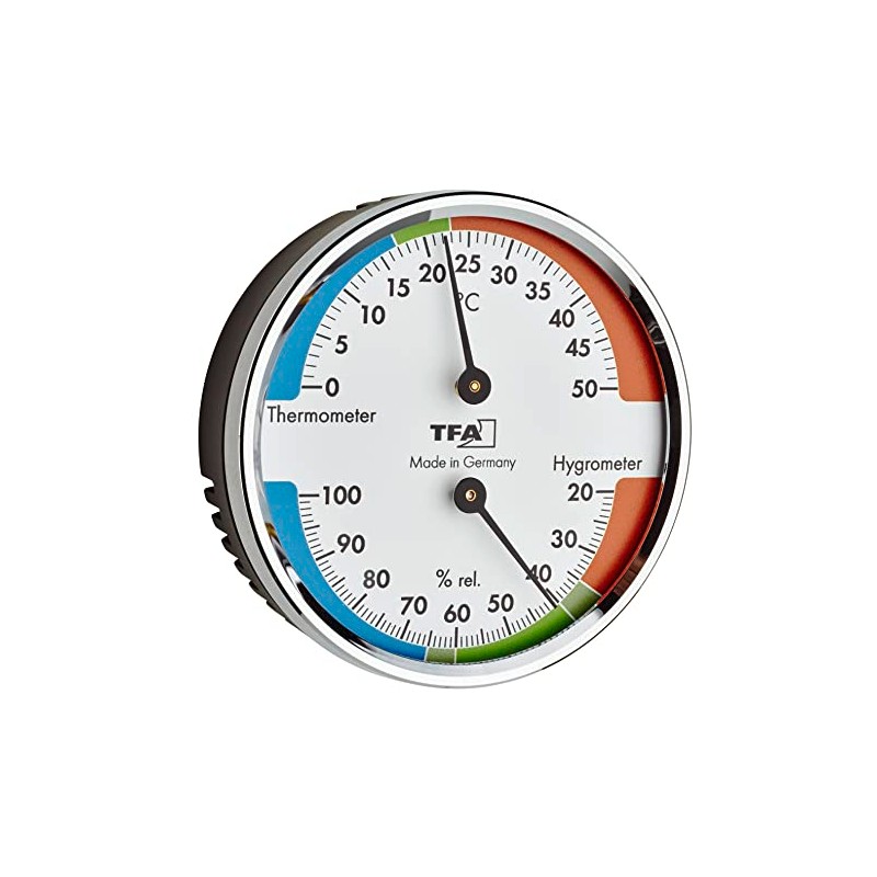 TFA Dostmann TFA Thermometer/Hygrometer 45.2040.42 for a Better Home and