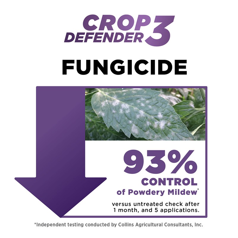 Grower's Ally Crop Defender 3 Concentrate - Natural Miticide, Insecticide,