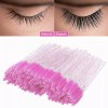 Beauty 50 Cepillos Desechables Glitter Para Extensión De Pestañas
