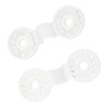 100pcs Shade Cloth Plastic Clips Round Fixing Clips for Greenhouse
