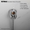 Handheld Shower head Holder - All Metal - Adhesive and