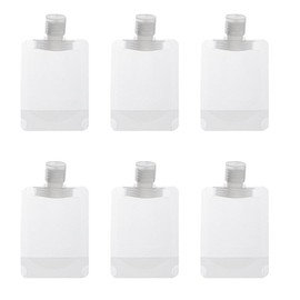 FsGrg Liquid Travel Bags Reusable Leak Proof Transparent Sealed Packing Bags Make Your Travel More Convenient For Liquids Such As Cream, Lotion, Shampoo, Shower Gel, 3 Specifications 30ml, 50ml, 100ml