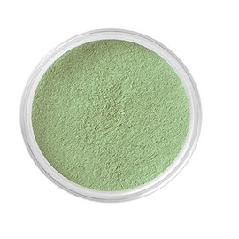 Intelligent Cosmetics® mineral make up foundation, setting veil, concealer, natural mineral ingredients (Green Colour Corrector)