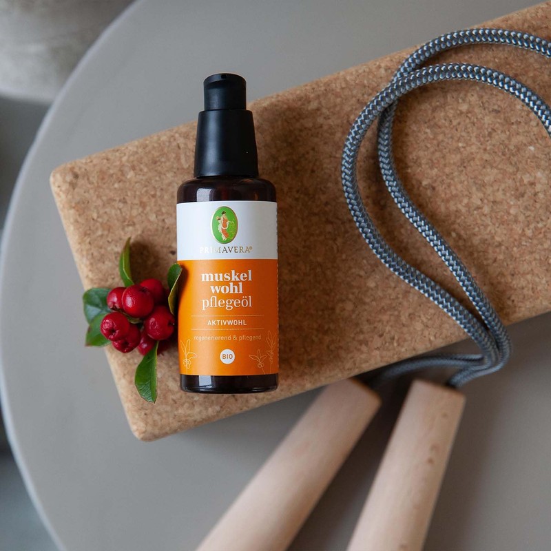 PRIMAVERA Aktivwohl Muskelwohl Organic Care Oil 3 x 50 ml
