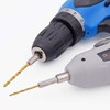 Gasea 13pcs 1.5mm - 6.5mm HSS Titanium Coated Drill Bit