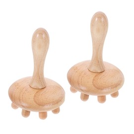 FOMIYES Scalp Brush Wide Tooth Hair Comb Massage Tool Scalp Massage Comb for Curly Hair Wooden Detangler