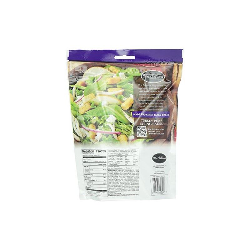 Mrs. Cubbison's Classic Cut Croutons | Butter & Garlic |