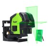 Laser Level with 2 Plumb Dots - Huepar Professional Green