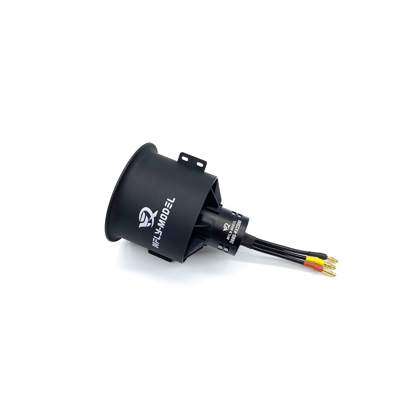 XFLY-MODEL 80mm 12-Blade EDF Ducted Fan with 6S Brushless Inrunner
