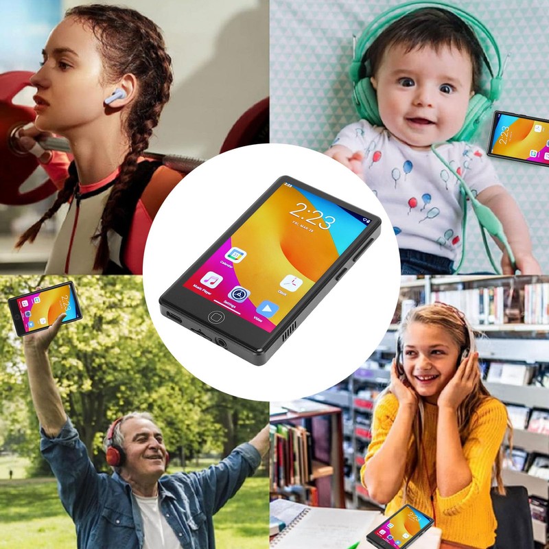 Android MP3 Player with Bluetooth & WiFi - 4" Touchscreen
