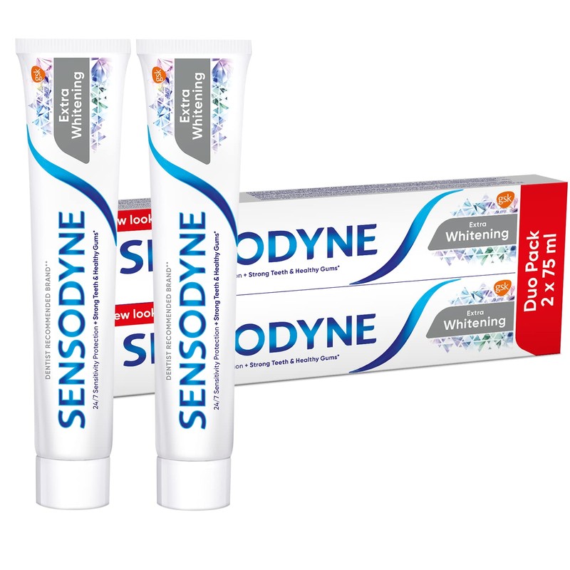 Toothpaste Sensodyne Extra Whitening Duo Pack 2 x 75 ml