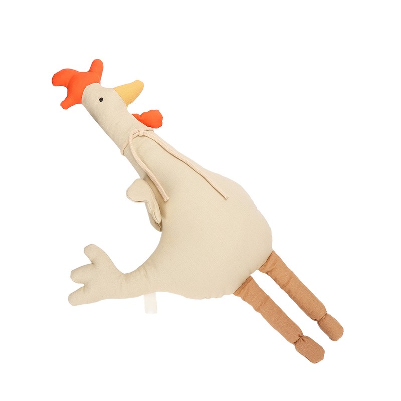 Cartoon Chicken Doll Soft Adorable Rooster Doll Toy for Children's