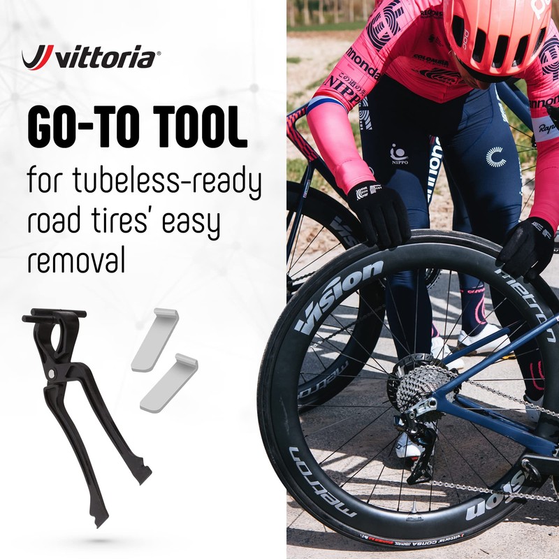 ビットリア(Vittoria) ロード チューブレス ツールキット[Road Tubeless Tool Kit] クリップ(6個)付属