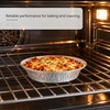 30-Pack 7" Round Aluminum Foil Pans with Clear Lids