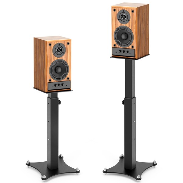 GZGDLJQ Universal Speaker Stands Pair, Adjustable from 20 to 27.5