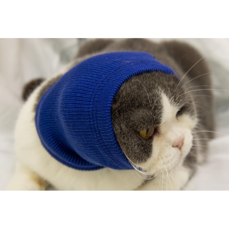 FDANDADE Cat Hematoma Ear Wrap,Cat Ear Wrap Anxiety Relief –