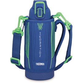 Thermos FHT-802F BLGR Vacuum Insulated Sports Bottle, 0.8L (0.8 L), Blue Green, For Cold Retention