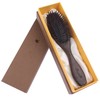 Breezelike Professional Ebony Wood Hair Brush
