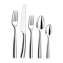 Couzon Silhouette Stainless Steel Five Piece Place Setting