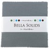 Bella Solids Steel Charm Pack 42 Squares 5" Moda Fabrics