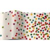 SatinWrap Luxury Printed Tissue Wrapping Paper Confetti Dots 5 Sheets