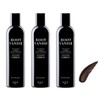 KIWABI Gray Hair Dye Shampoo Dark Brown 3-Piece Set Color