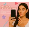 Funda Para Motorola Espejo Cute Corazones Antigolpes Mujer