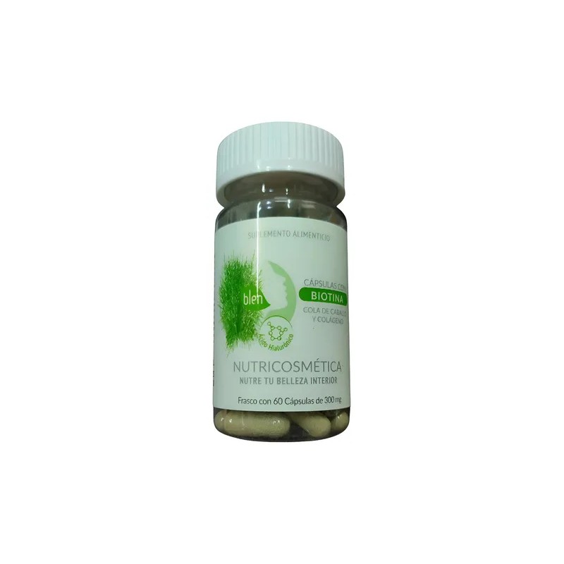 Cap Biotina Cola De Caballo Colágeno Protección Cabello Blen