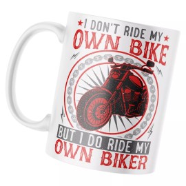 Printbox Original Ride My Own Biker Mug Funny Mug Wife Rude Anniversary Gifts Her Motorcycle