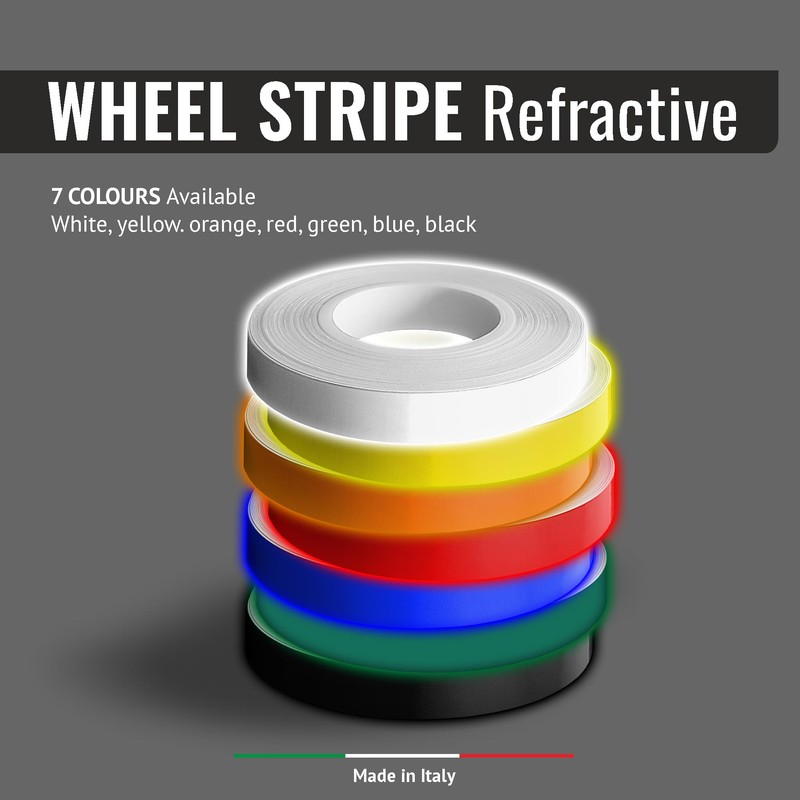 4R Quattroerre.it 10282 Refractive Wheel Stripes with Applicator Tool 7