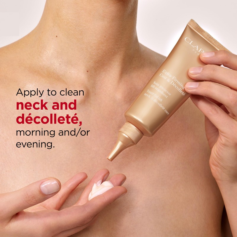 Clarins Extra-Firming Neck and Décolleté Cream | Award-Winning | Anti-Aging
