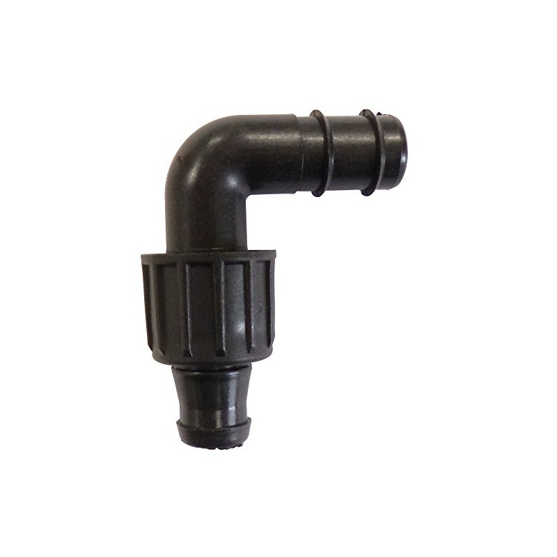 Iritec ST-R1615BL Drip Tube Fitting Start Connector with Barb, 0.6