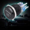 Car Engine Start Switch, 2 Colors Universal 12V White LED