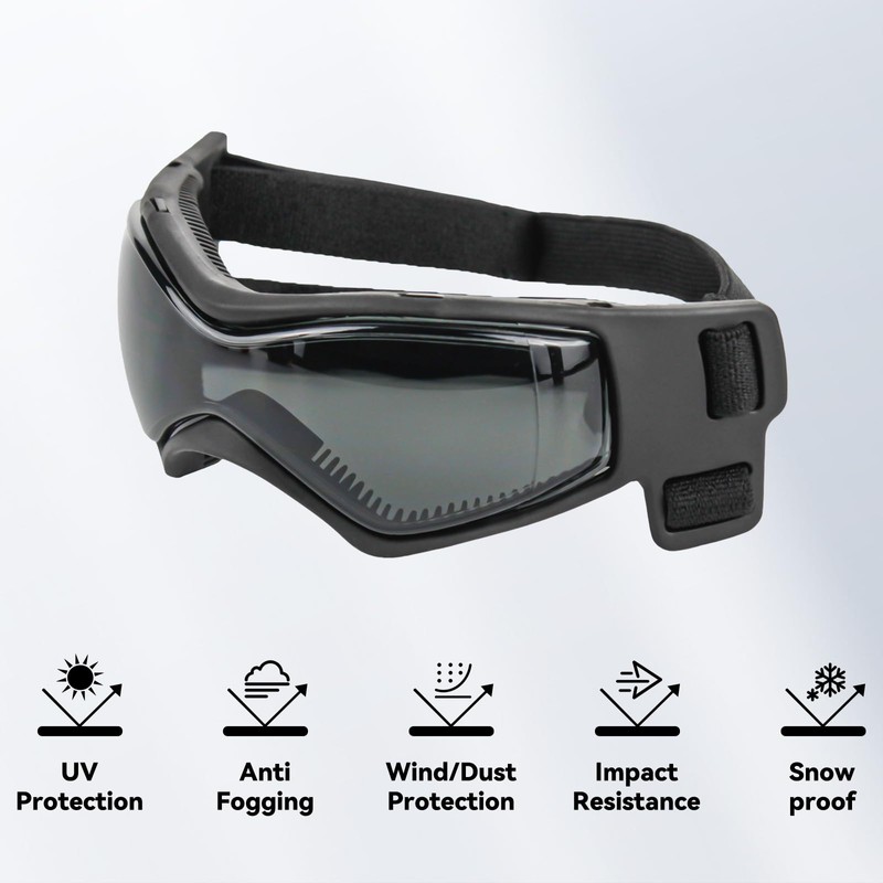 NAMSAN Dog Sunglasses Medium Breed, UV Protection Doggy Goggles Small