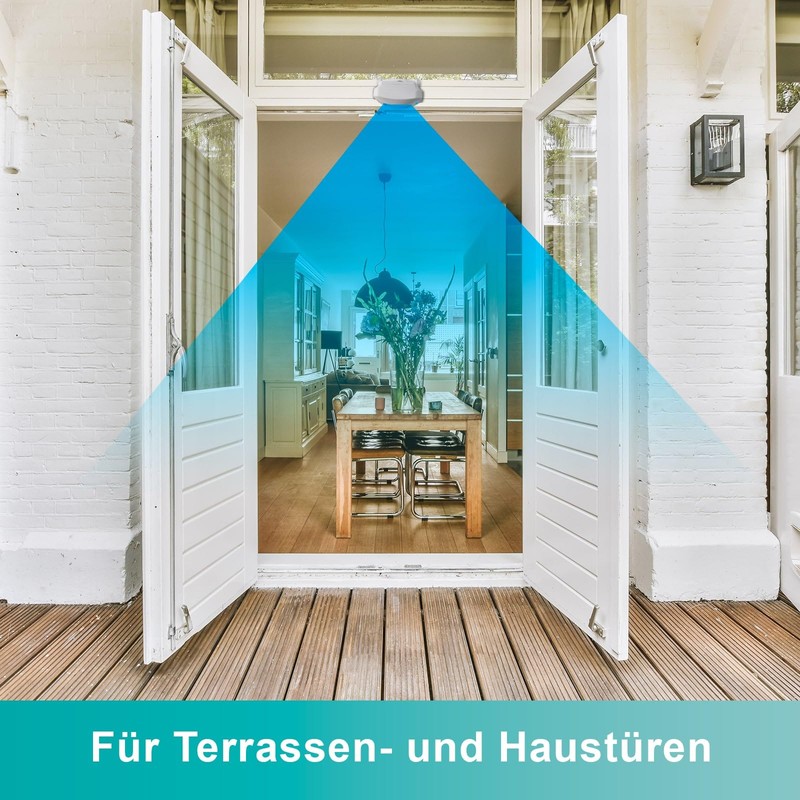 Eaxus® IC-You Wireless Doorbell and Shop Bell with Motion Sensor