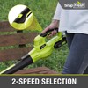 SnapFresh Cordless Leaf Blower - 20V Electric Leaf Blower 130