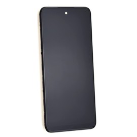 Complete Screen LCD Digitizer Touch Assembly Replacement for Motorola Moto G 5G 2022 with Toolkit and Screen Frame Black 6.5"